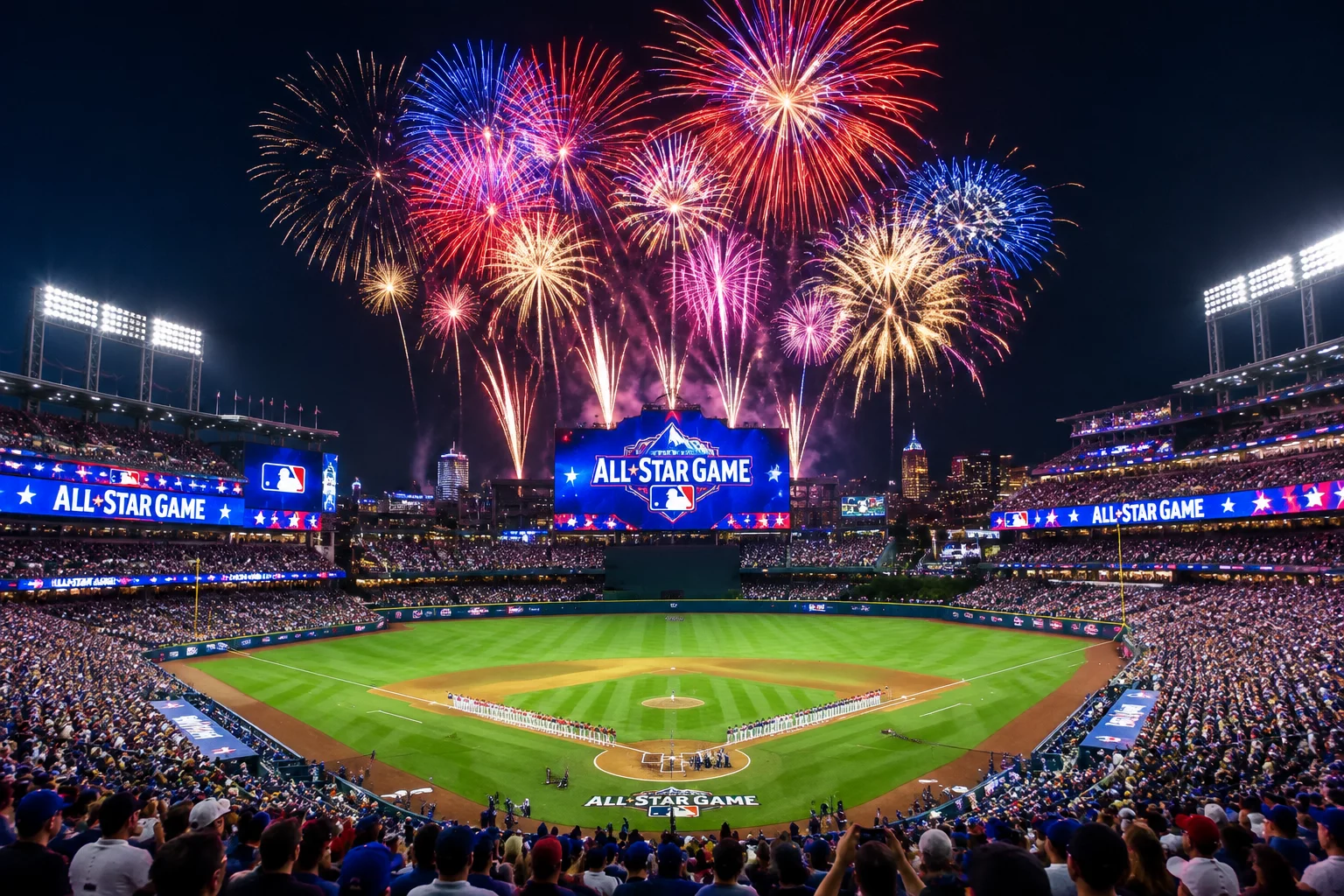 잠실야구장에서 펼쳐진 제44회 KBO 올스타전 축제